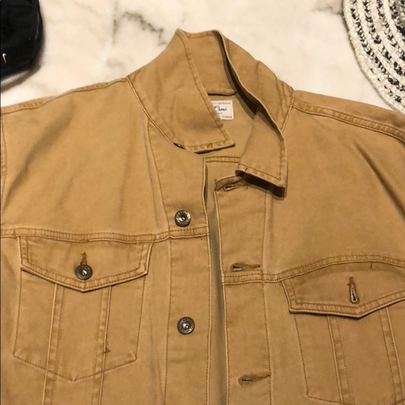 J Crew Duck Canvas Trucker Jacket 